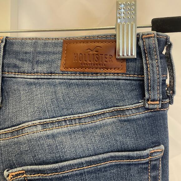 NWT Hollister High Rise Super Skinny - Womens Size: 24R - Blue - Picture 4 of 5